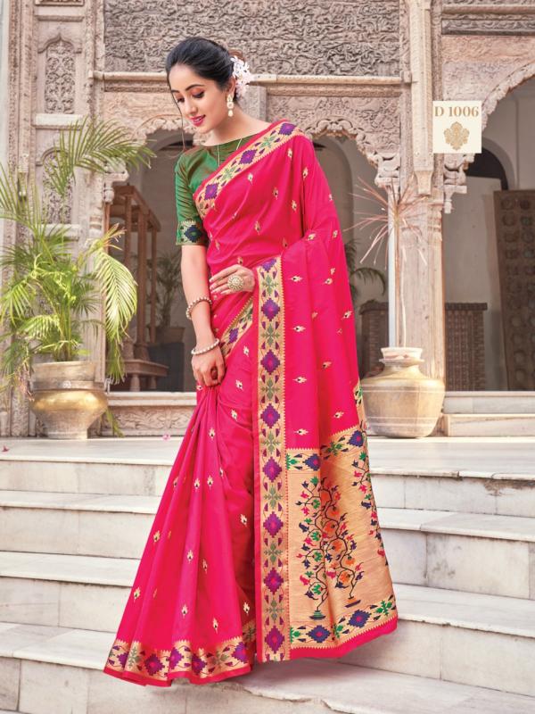 Sangam Kaira Silk 2 Fancy Rich Look Silk Saree